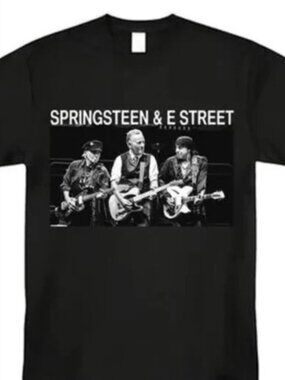 Legendary E Street Rock Band Graphic Tee - Classic Music Artist Shirt